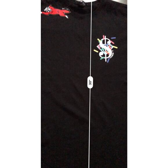 ICECREAM Dollar and Cents SS Tee 411-2204 Black 2021 BBC Brand New Size XL - Picture 10 of 10